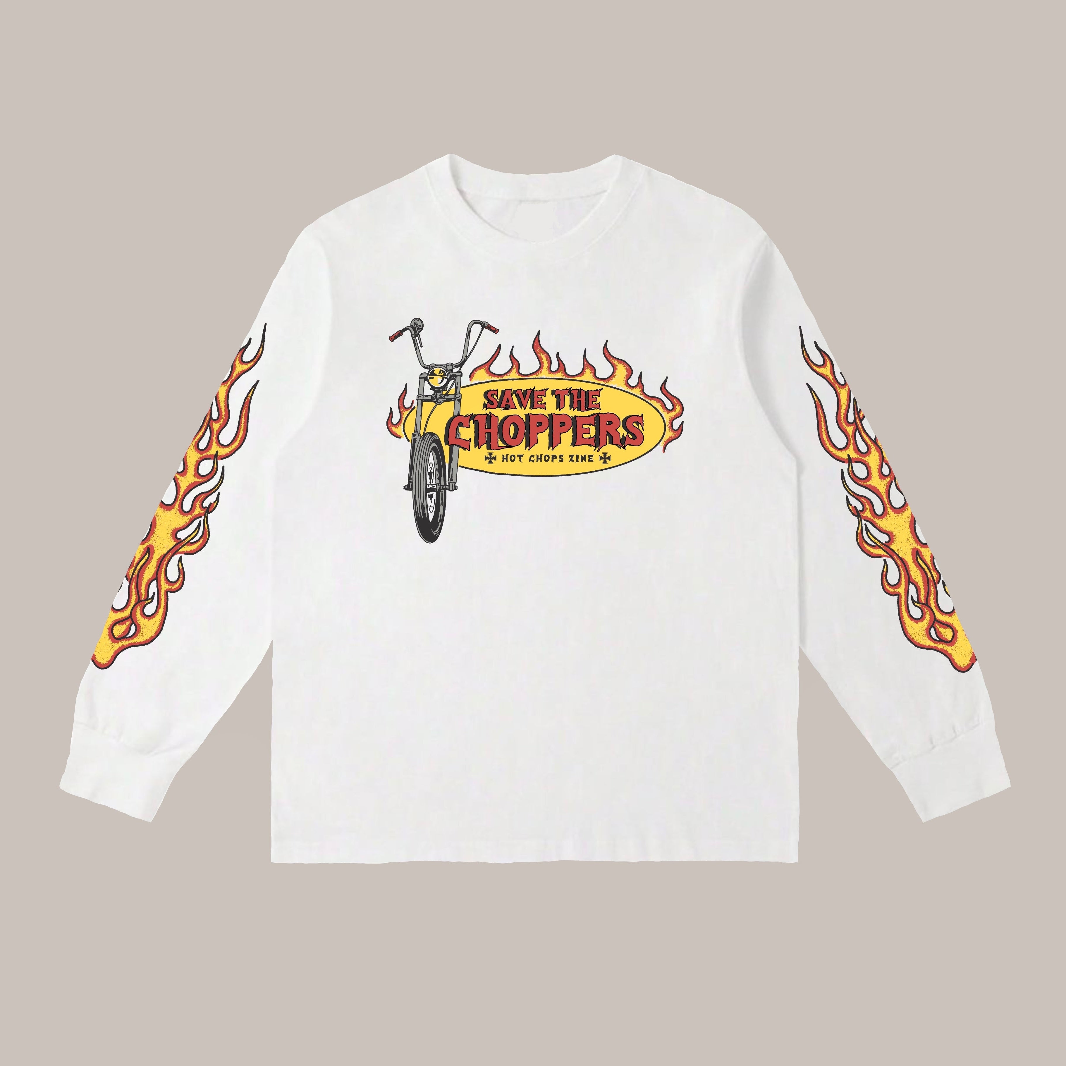 ‘Save the Choppers’ - Long sleeve tee