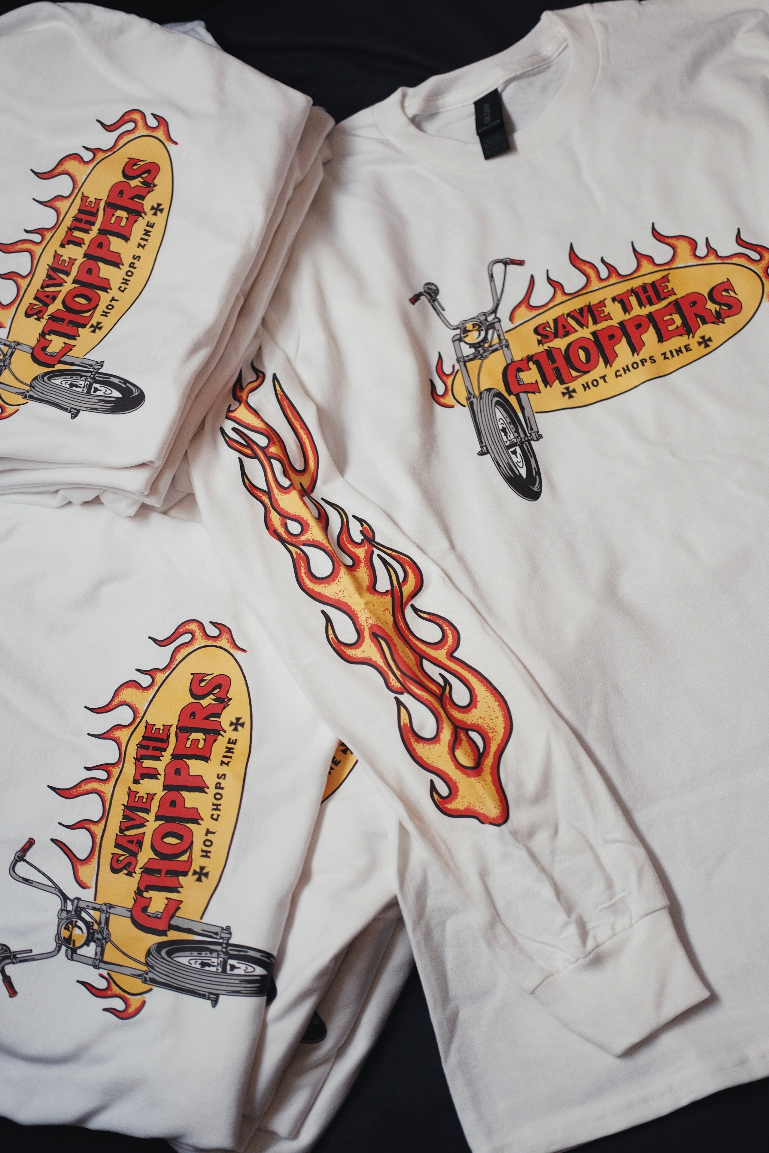 ‘Save the Choppers’ - Long sleeve tee