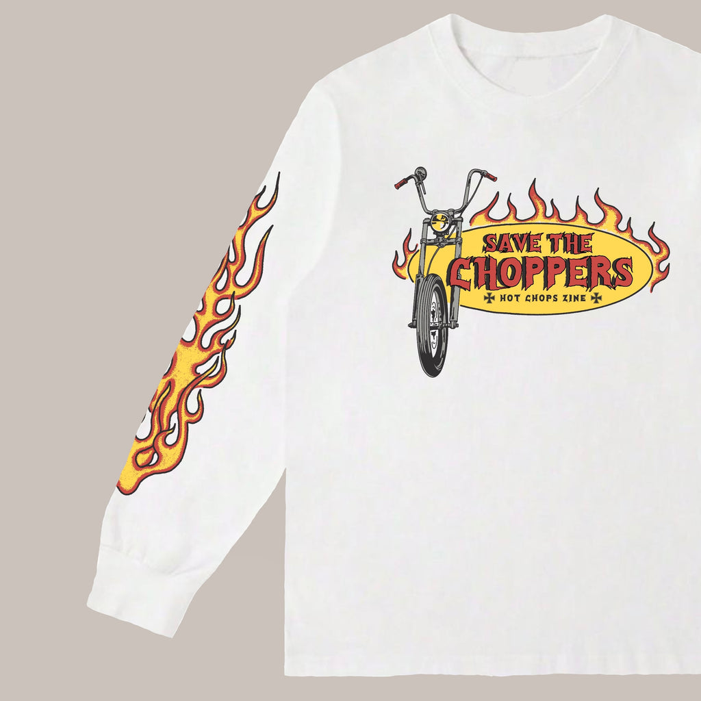 ‘Save the Choppers’ - Long sleeve tee