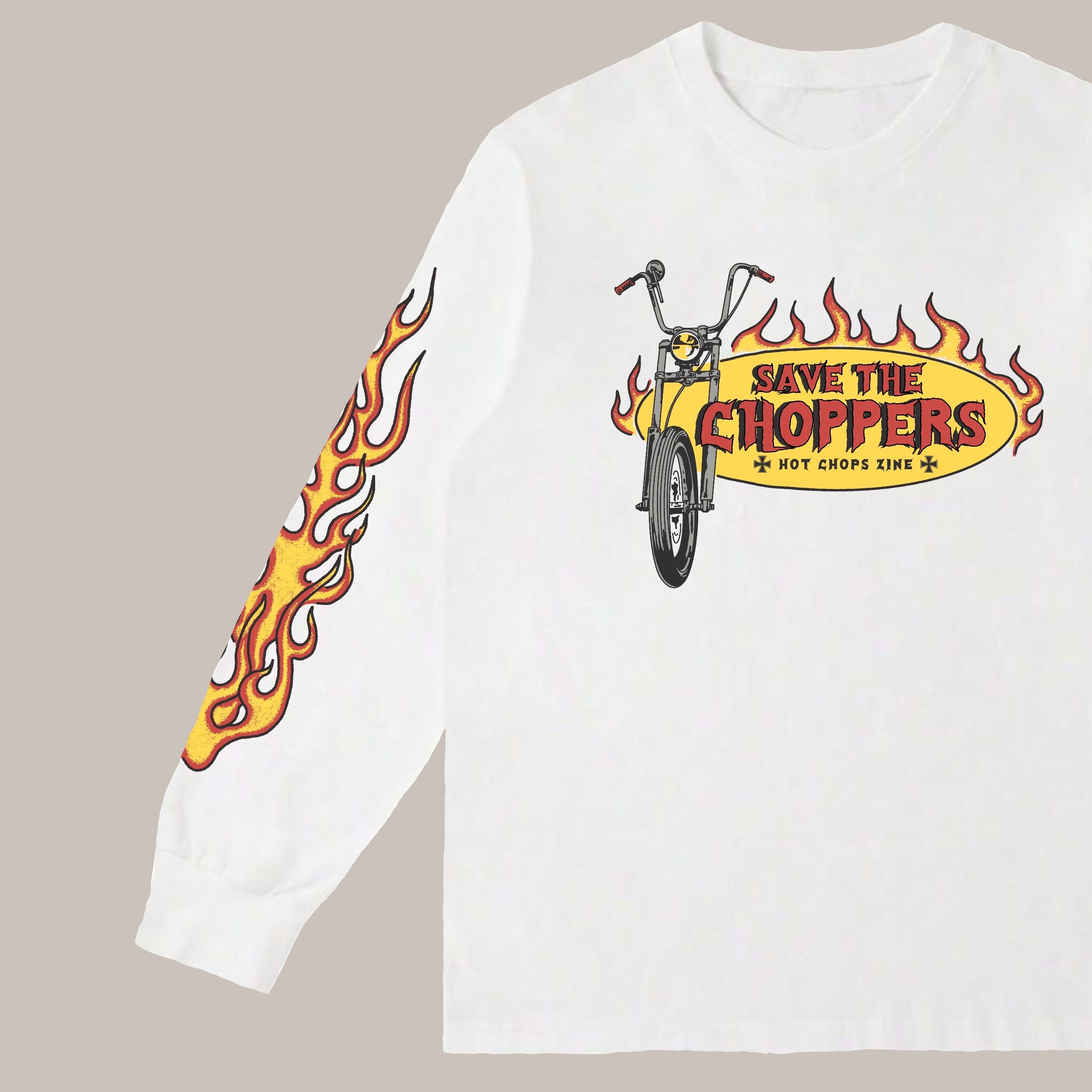 ‘Save the Choppers’ - Long sleeve tee